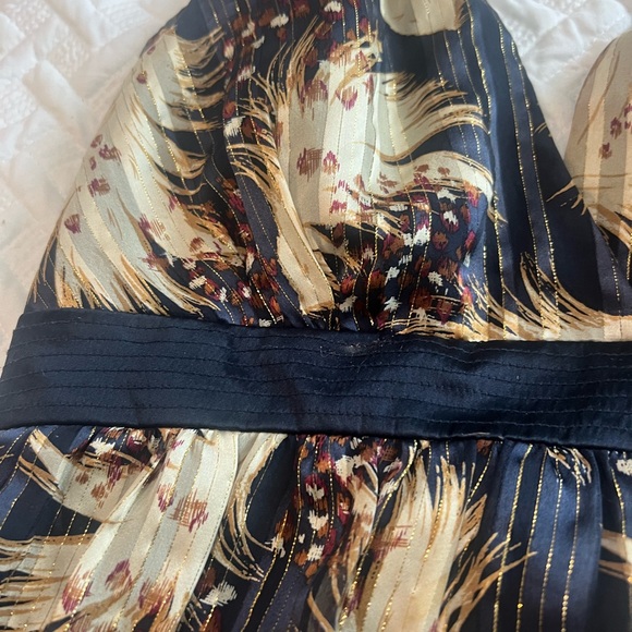 Gorgeous LAUNDRY by Shelli Segal Silk Halter Top, Size S - Picture 3 of 5